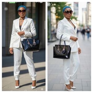 Louis Vuitton Monogram Black Vernis Tote Bag COA